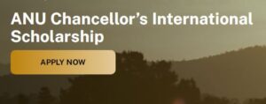 ANU Chancellor's International Scholarships