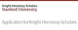 Knight-Hennessy Scholarship