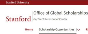 Stanford University scholarships